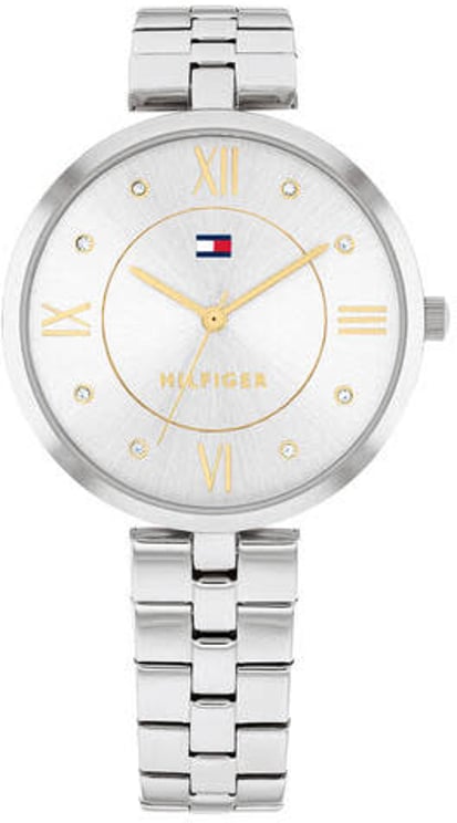 Tommy Hilfiger Tommy Hilfiger TH1782683 Horloge Dames Zilverkleurig 40mm