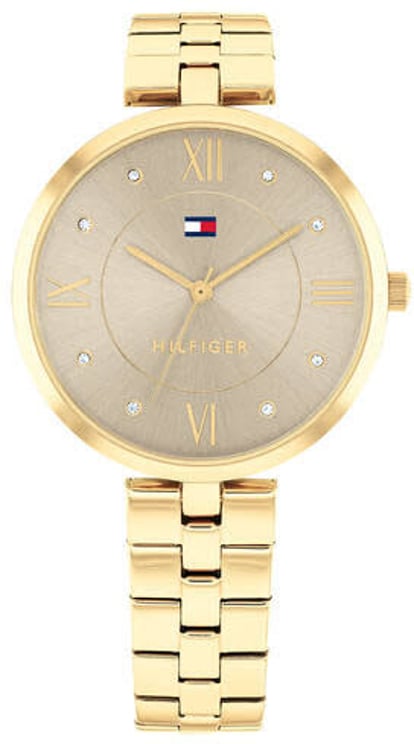 Tommy Hilfiger Tommy Hilfiger TH1782685 Horloge Dames Goudkleurig 34mm