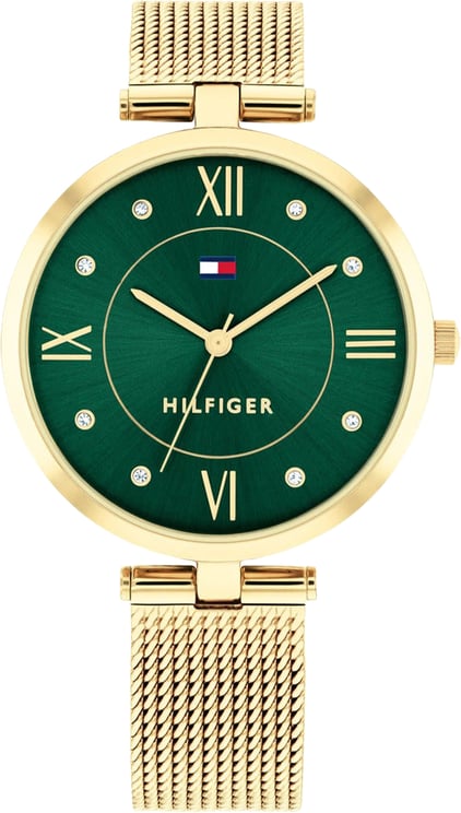Tommy Hilfiger Tommy Hilfiger TH1782711 Horloge Dames Goudkleurig 34mm