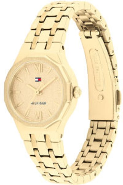 Tommy Hilfiger Tommy Hilfiger TH1782886 Horloge Dames Goudkleurig 25mm