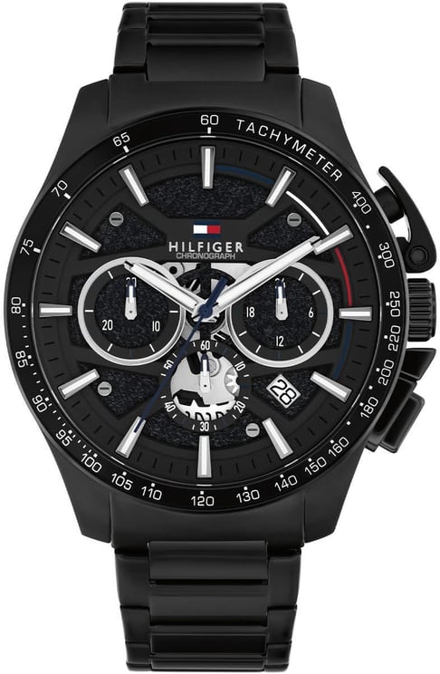 Tommy Hilfiger Tommy Hilfiger TH1792262 Horloge Heren Zwart 44mm