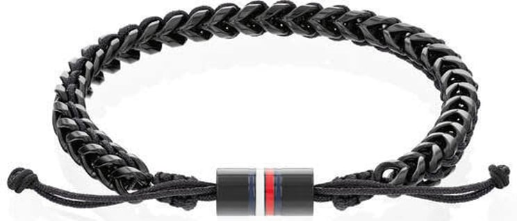 Tommy Hilfiger Tommy Hilfiger Jewels TJ2790513 Armband Heren Staal Nylon 19,5cm