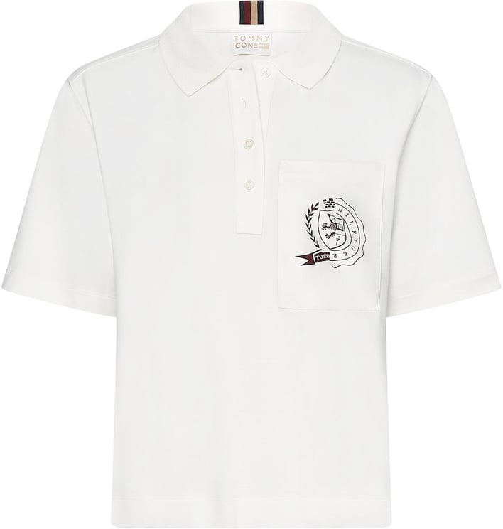 Tommy Hilfiger Tommy Icons Logo Polo Shirt