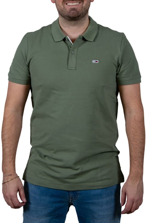 Tommy Jeans Tommy Jeans Slim Placket Polo EXT