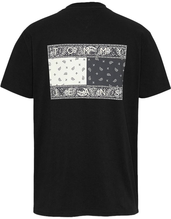Tommy Jeans Tommy Jeans Reg Paisley Flag Tee