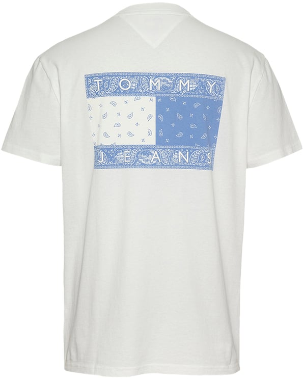 Tommy Jeans Tommy Jeans Reg Paisley Flag Tee