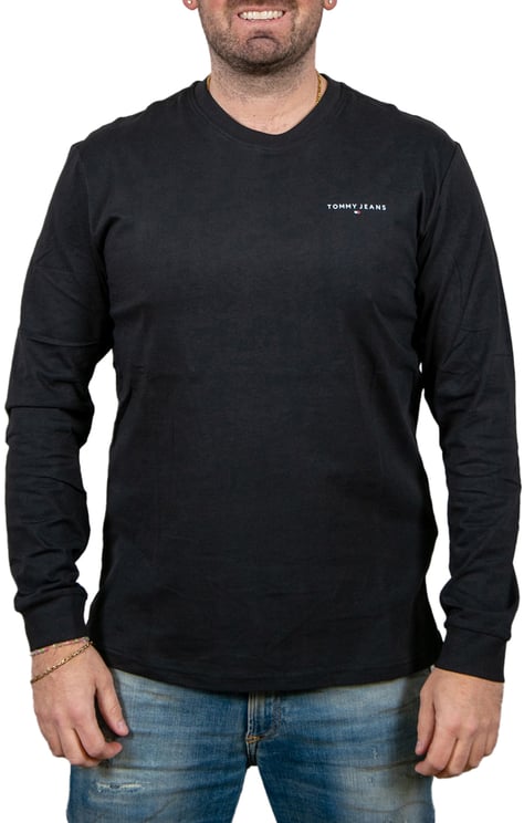 Tommy Jeans Tommy Jeans Slim Linear Chest LS Tee Ext