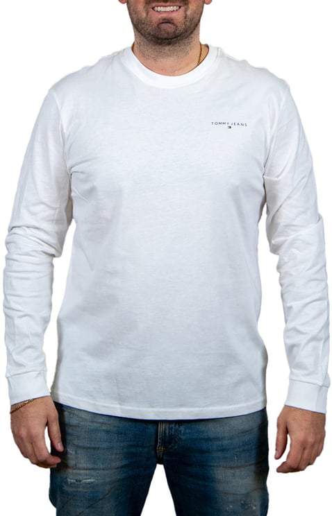 Tommy Jeans Tommy Jeans Slim Linear Chest LS Tee Ext