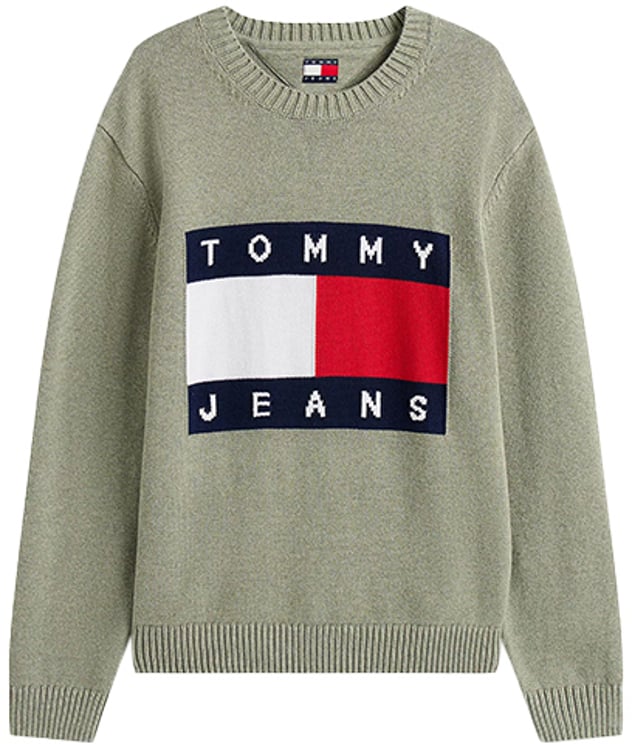 Tommy Jeans Tommy Jeans Reg Melange Flag Sweater