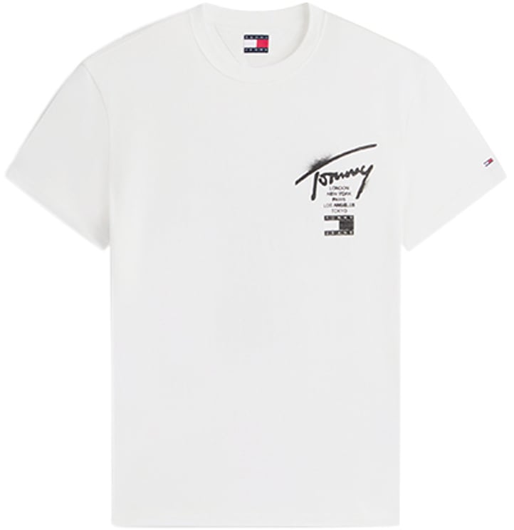 Tommy Jeans Tommy Jeans Reg City Sign SS Tee Ext