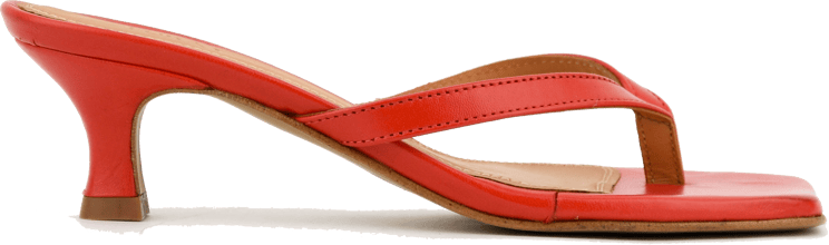 Toral Rocio Thong Sandal Red