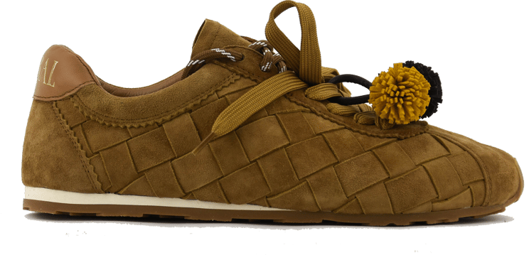 Toral Erin Sneaker Camel Suede