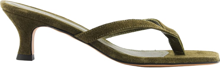 Toral Rocio Thong Sandal Moss Green