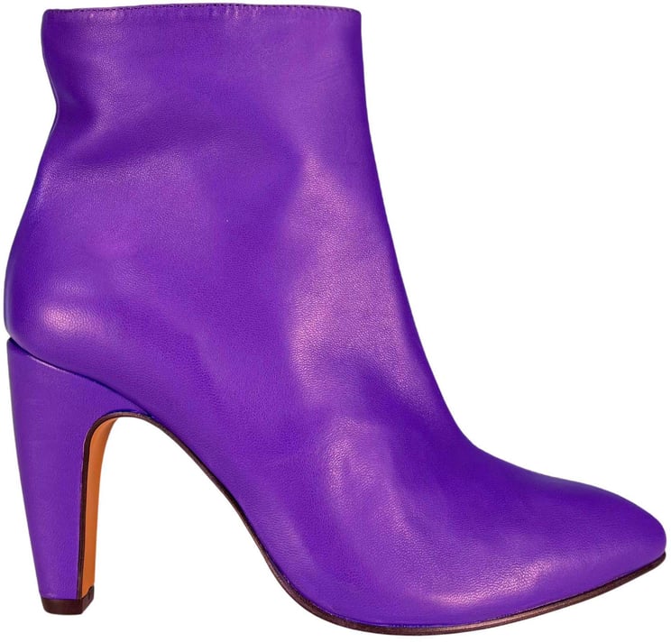 Toral Toral Pyton Champag Enkellaarzen Lila Tl-pyton Champag