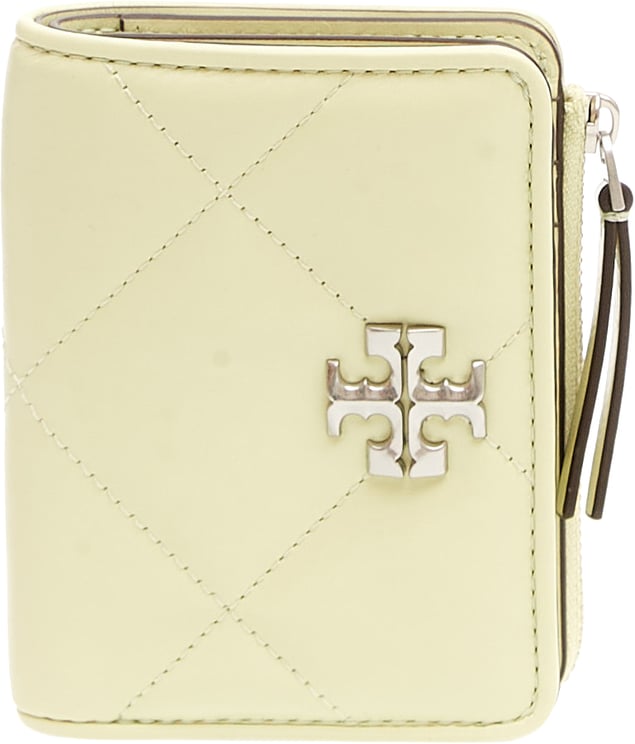 Tory Burch Bi-fold Portafoglio Verdino