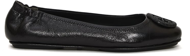 Tory Burch Minnie Travel Ballerina Nera