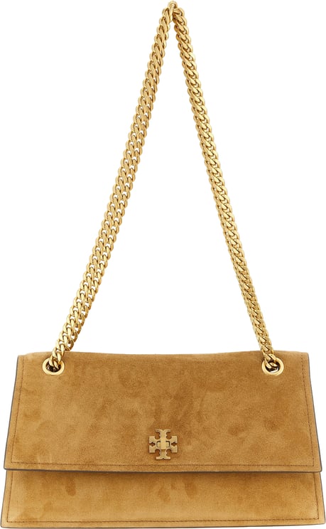 Tory Burch Tory Burch Brown Calfskin Shoulder Bag