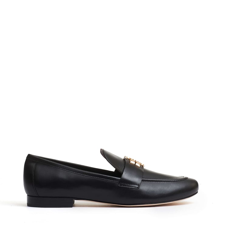 Tory Burch Eleanor Nappa Lined Leather Loafers