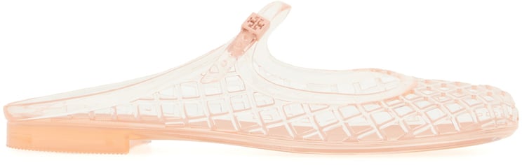 Tory Burch Tory Burch Pink rubber Jelly ballerinas
