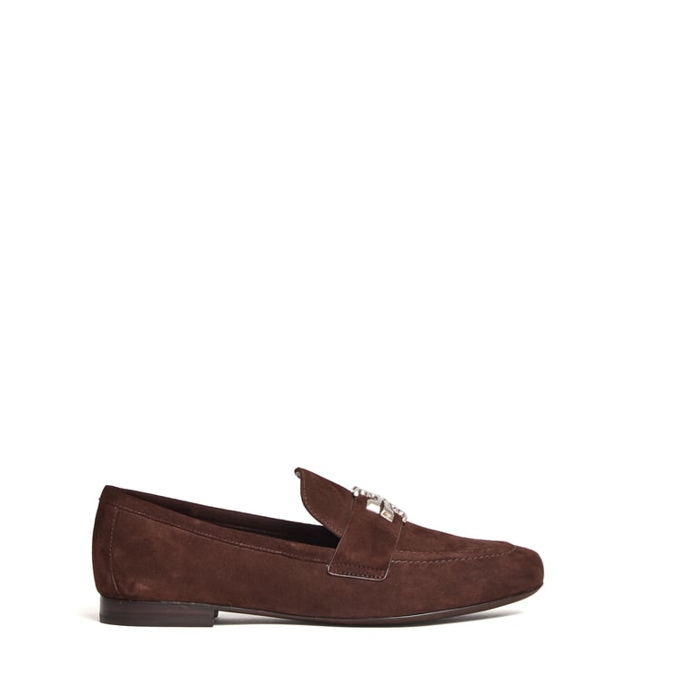 Tory Burch Eleanor Suede Nappa Lined Loafers
