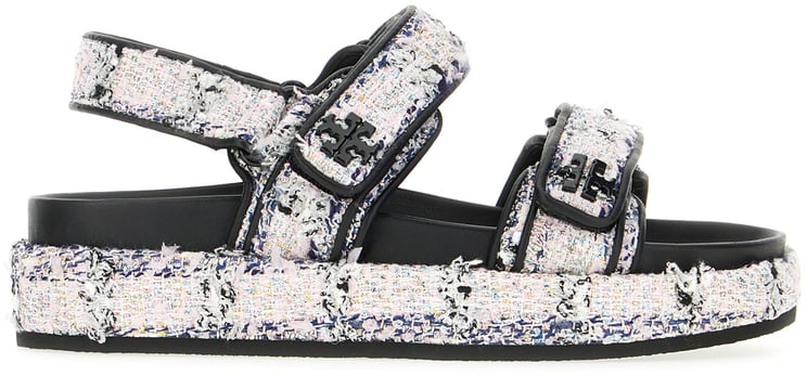 Tory Burch Tory Burch Embroidered fabric Kira Sport sandals