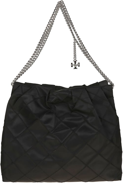 Tory Burch Fleming Hobo Bag Black
