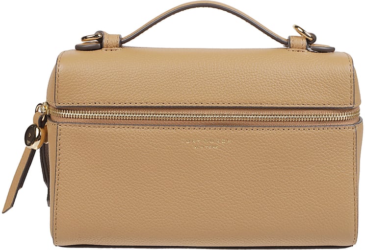 Tory Burch Romy Slim Top Handle Bag Black