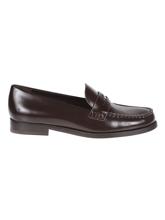 Tory Burch Polished Calfskin Flat Shoes