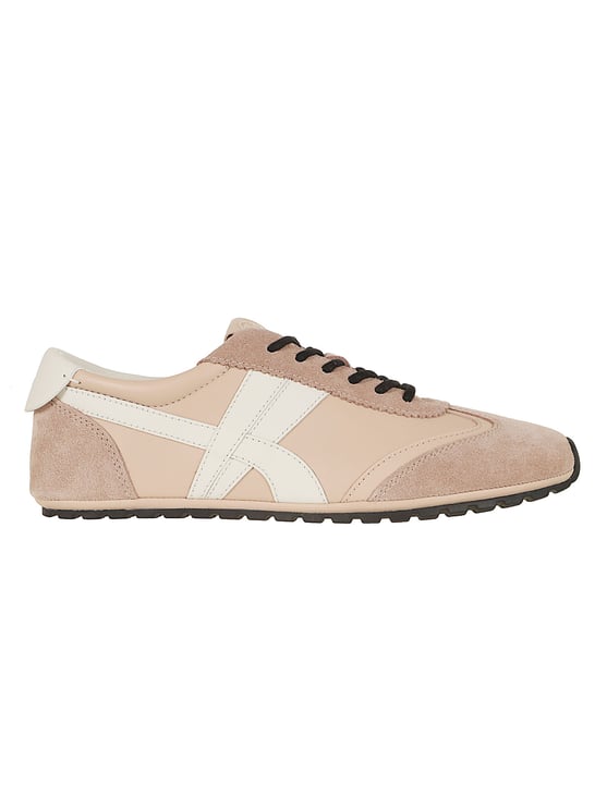 Tory Burch Hybrid Design Sneaker with Retro Elements and Low Profile