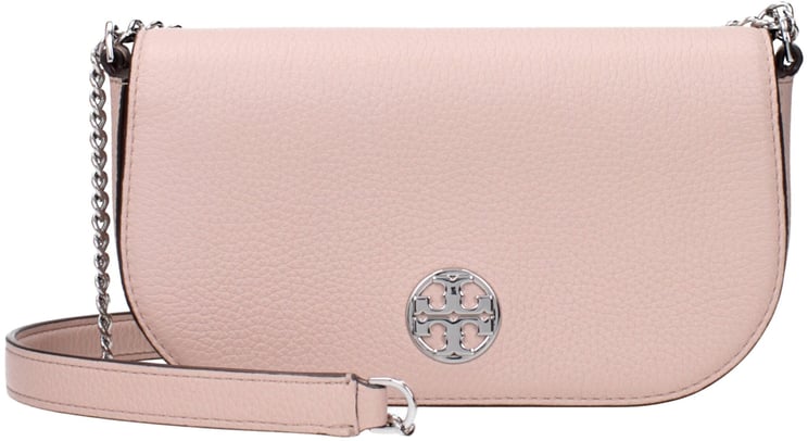 Tory Burch Tory Burch Pink Leather Crossbody Bag
