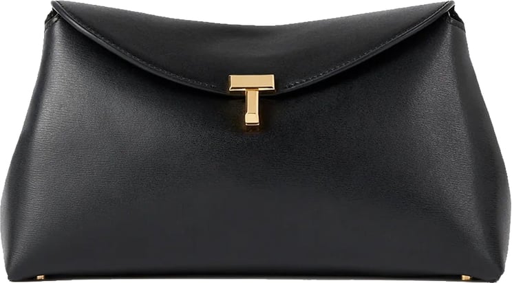 Toteme Toteme T-Lock leather clutch Bag