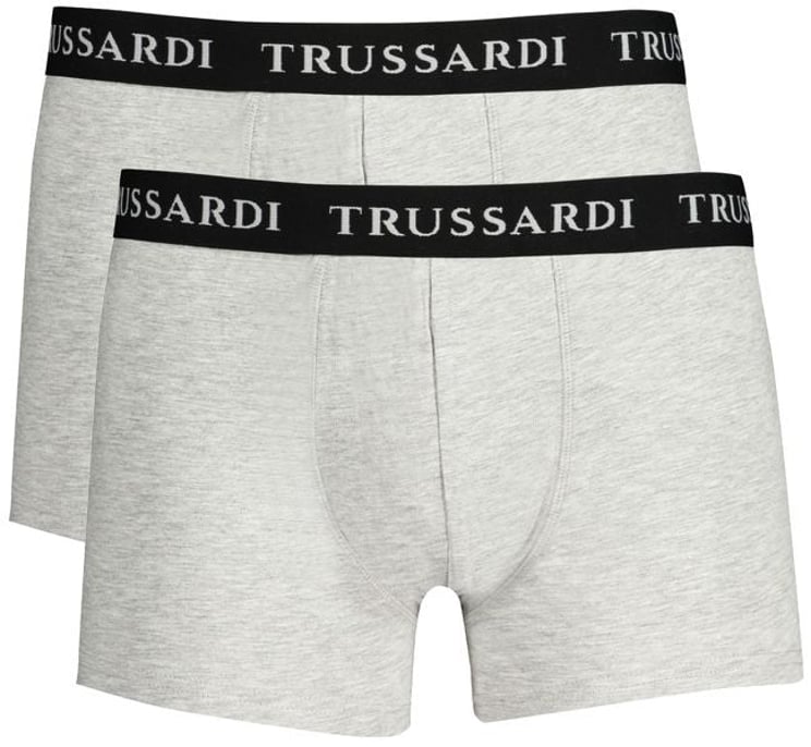 Trussardi Trussardi Grigio Cotton Men's Boxer Underwear