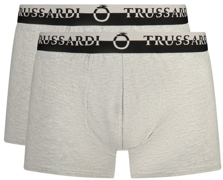 Trussardi Trussardi Grigio Cotton Men Boxer Short