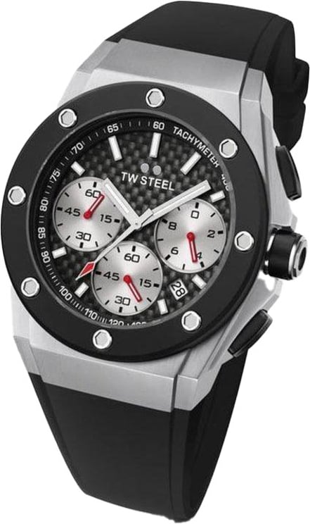 TW Steel TW Steel CE4019 CEO Tech Chronograaf David Coulthard special edition Horloge 44mm