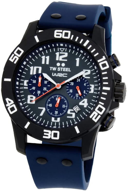 TW Steel TW Steel TWCA5 Carbon Zwart Blauw WRC 44mm