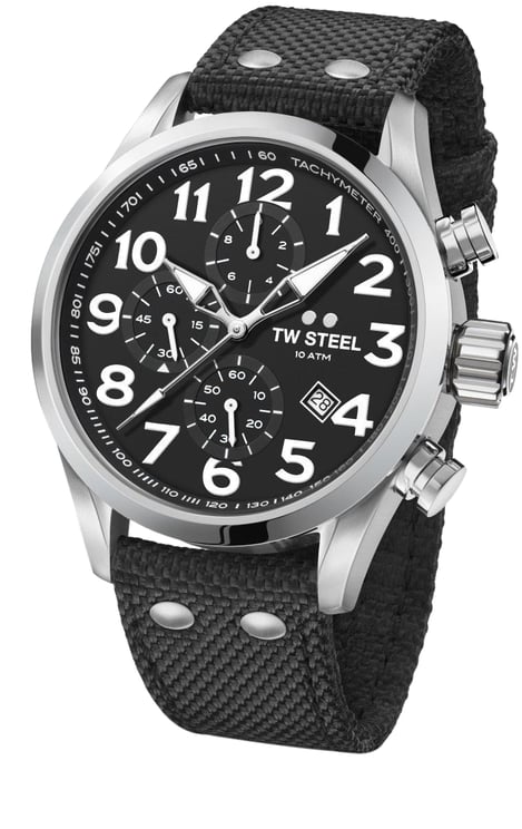 TW Steel TW Steel VS4 Volante Chronograaf Horloge 48mm