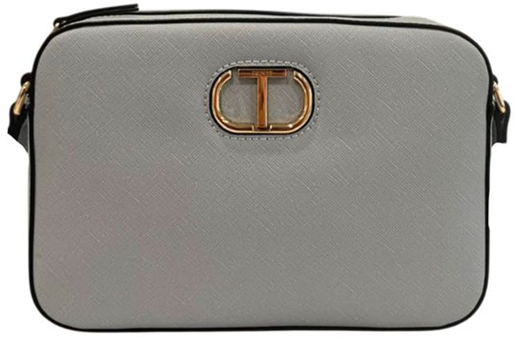 Twin-set Twinset Blue PU Women Crossbody Bag