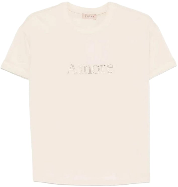 Twin-set T-Shirts And Polos Parchment