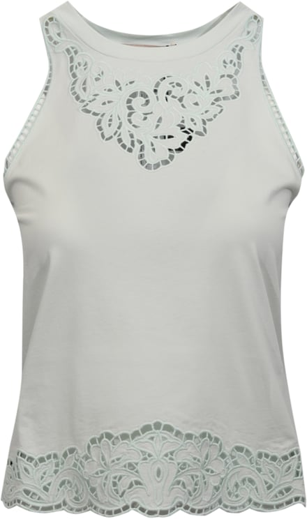 Twin-set Top Aqua