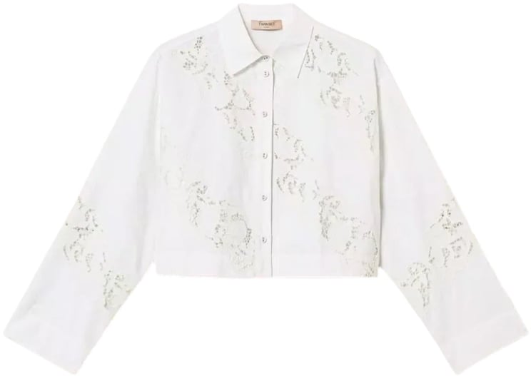 Twin-set Shirts Bianco Ottico