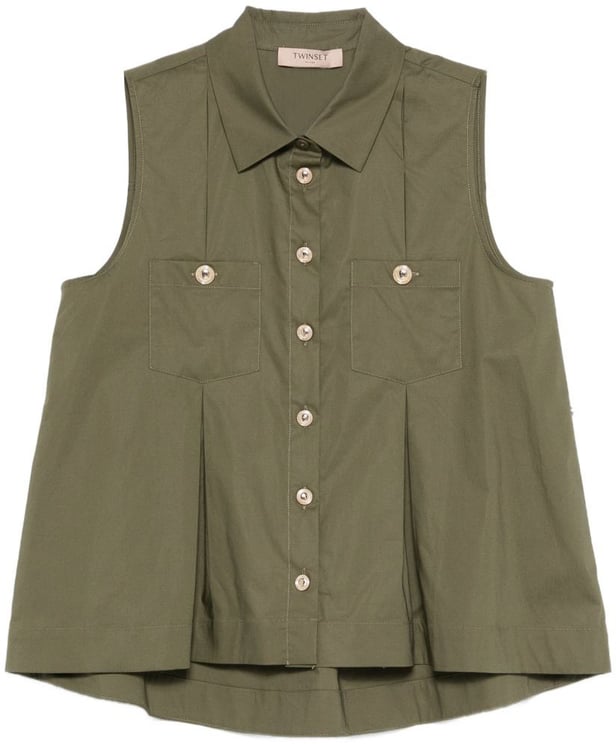 Twin-set Shirts Verde Alpino