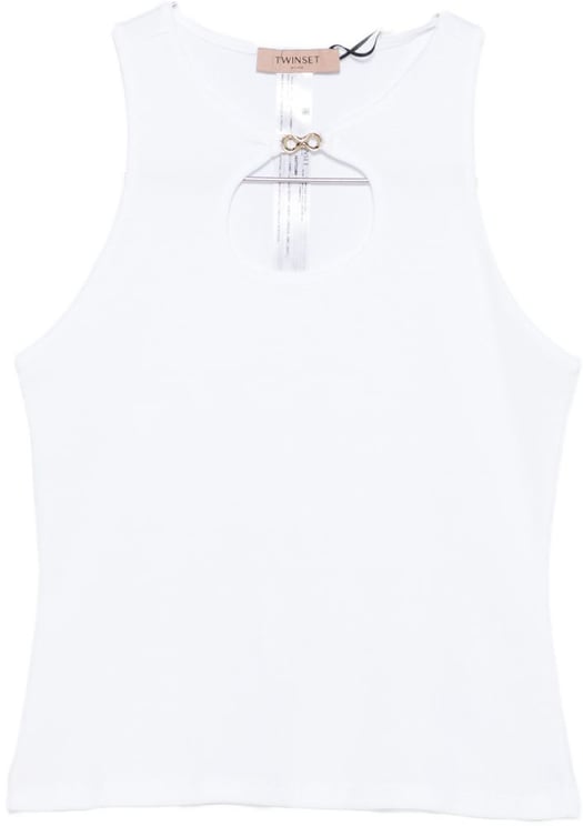 Twin-set Top Bianco