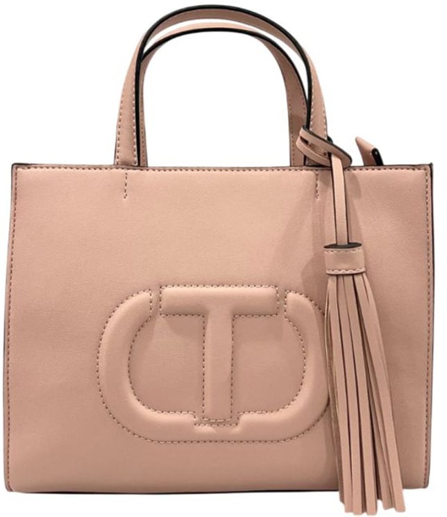 Twin-set Twinset Pink PU Women Handbag