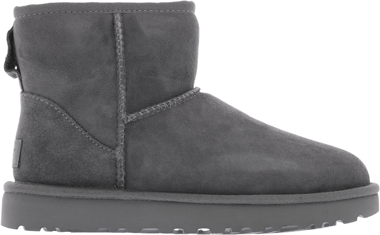 UGG UGG Dames Classic Mini II Grey enkellaarsjes