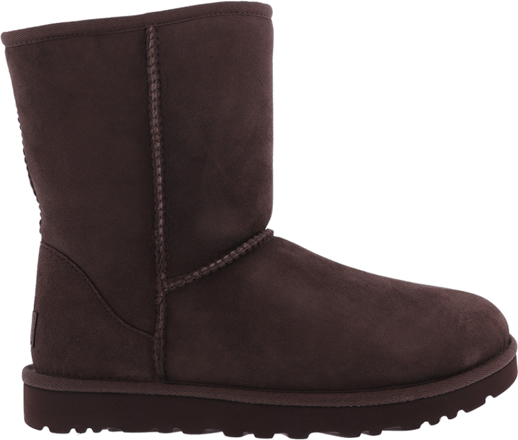 UGG UGG Dames Classic Short Ii Burnt Cedar enkellaarsjes