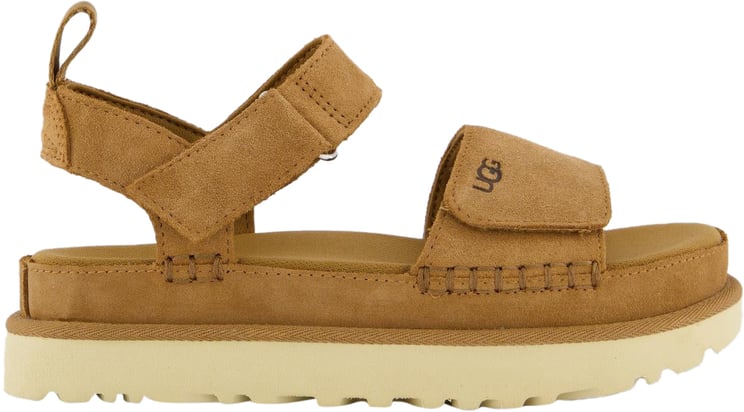 UGG Dames Goldenstar Sandaal Chestnut