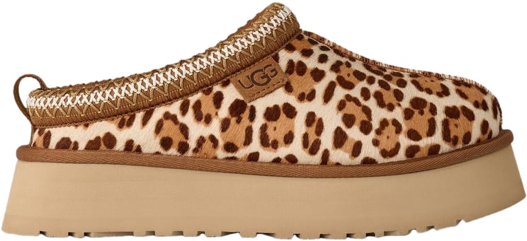 UGG Tazz Plains Felicity Leopard Jasmine Cow Hair
