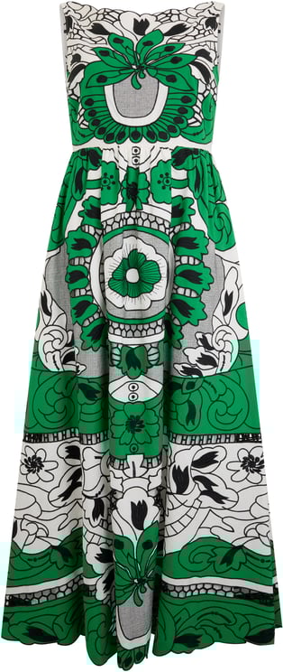 Valentino Summer dress with floral prints, lightweight and feminine, ideal for hot days and for a fresh and natural look.