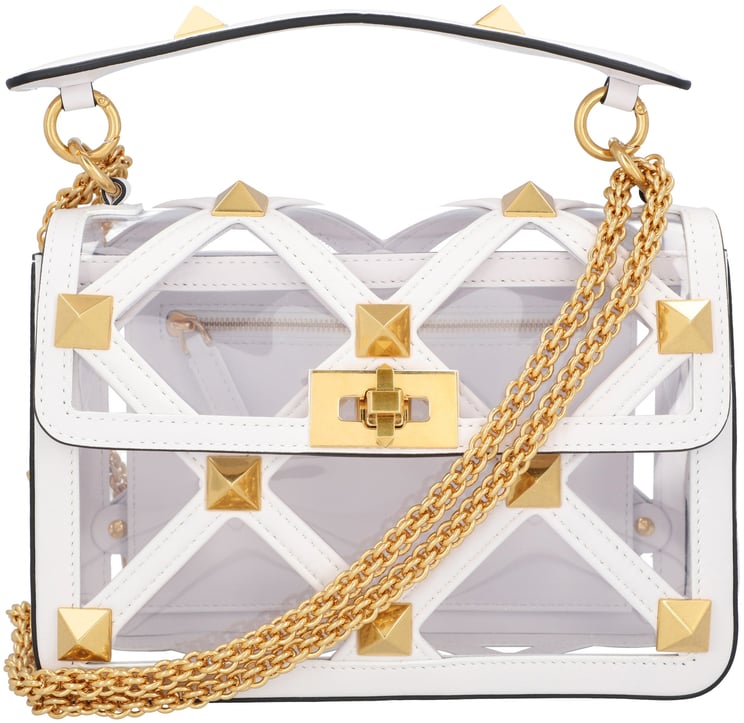 Valentino Roman Stud Bag Transparent