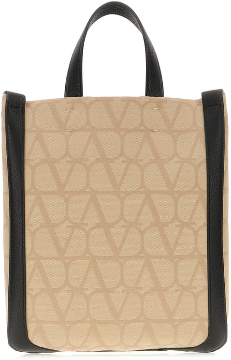 Valentino Valentino Garavani Beige Toile Iconographe fabric handbag